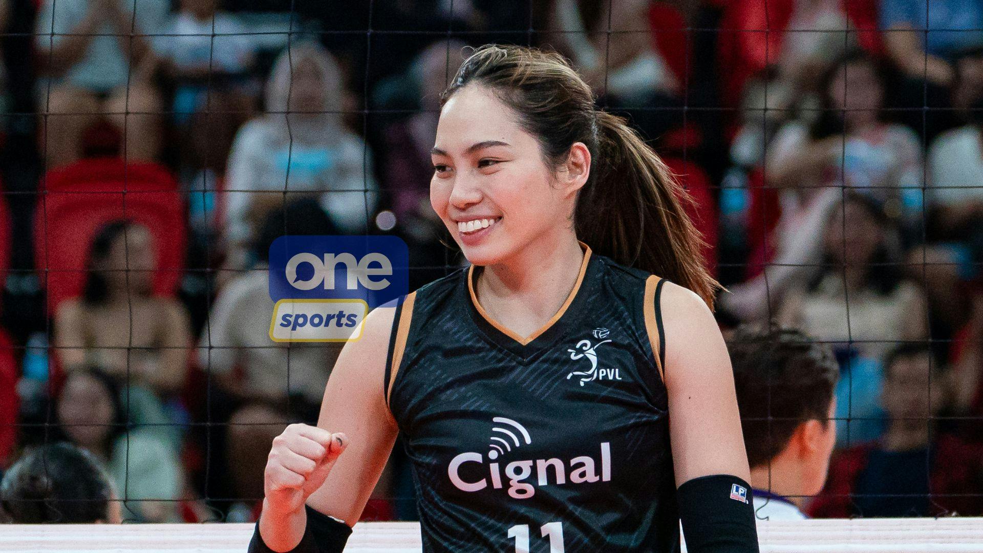 PVL: Jackie Acuña stays ready for Cignal in team-high performance vs Choco Mucho 